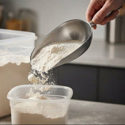 Ice Scoop 29cm Stainless Steel: Agility and Efficiency in Handling Ingredients - (AYD233-24)