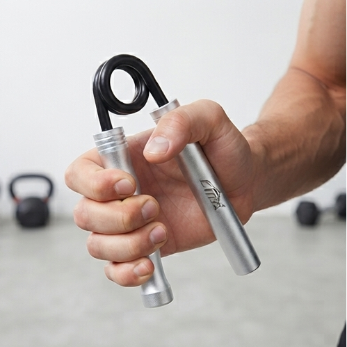 Hand Grip Micro-Fitness Metálico: O Treino Definitivo para Mãos e Punhos Mais Fortes - (AYD273-12AB)