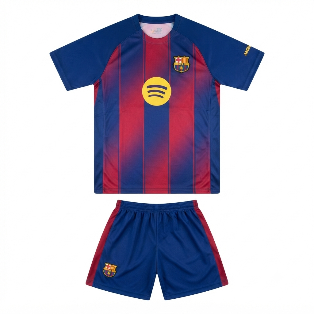 Estilo e Tradição: Coleção Oficial de Kits de Futebol - (AYD282-1-BOY)
