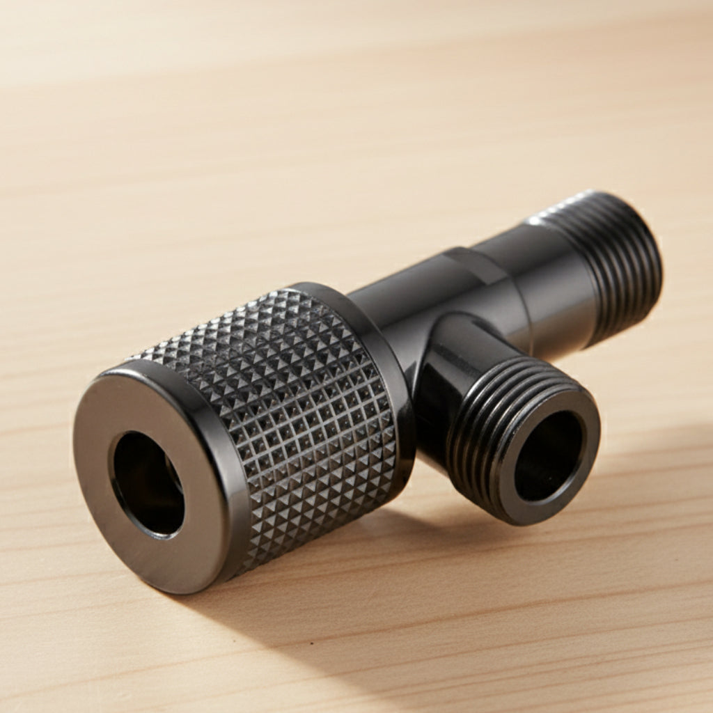Textured Square T Valve – Style and Hydraulic Precision - (AYA123-1)