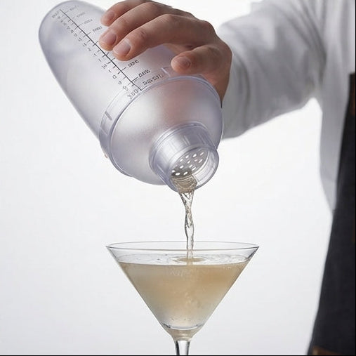 Coqueteleira Profissional Graduada 1000ml: O Segredo da Dosagem Perfeita - (COPO0043)