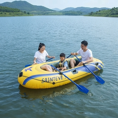 Aventura Aquática: Barco Insuflável Sainteve 3 com Kit Completo - (AYD281-9)
