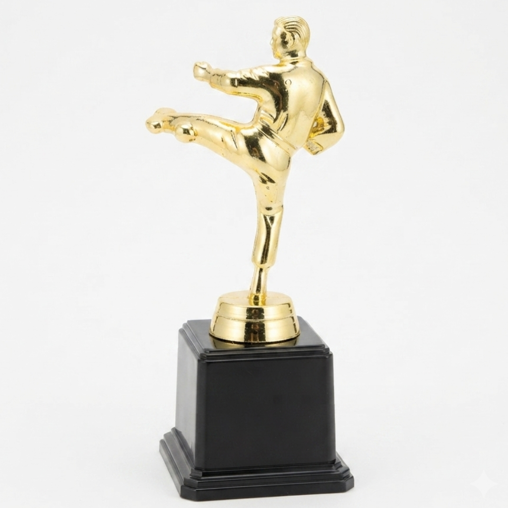 Troféu de Combate: A Glória e a Determinação em Forma de Estatueta - (AYD276-71)