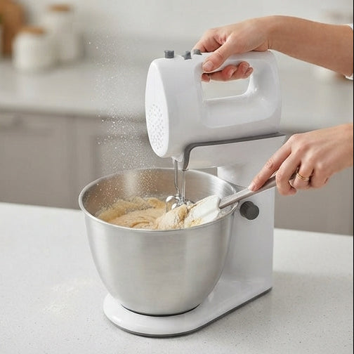 Batedeira com Tigela em Inox, 4L: A Aliada Perfeita para as Suas Receitas