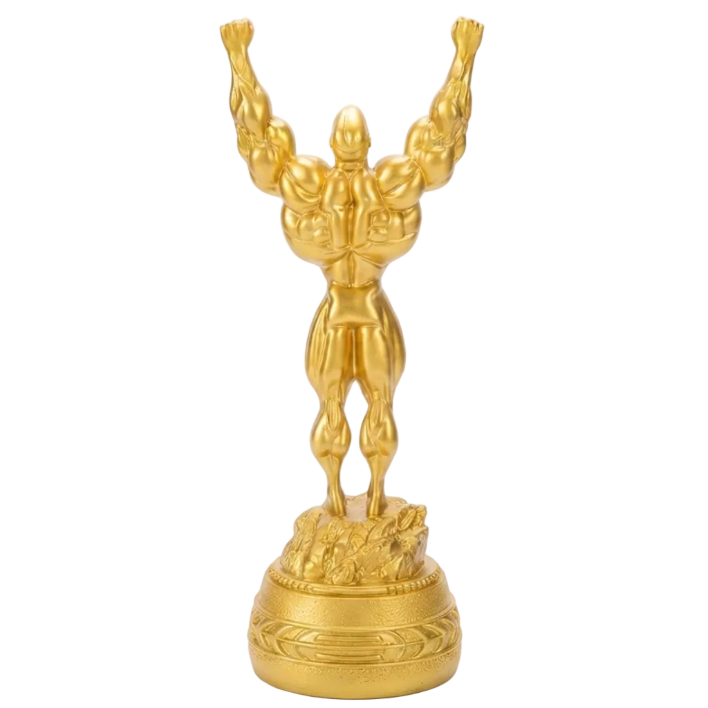 Troféu Músculo e Glória: Reconhecimento ao Máximo Condicionamento - (AYD276-56)