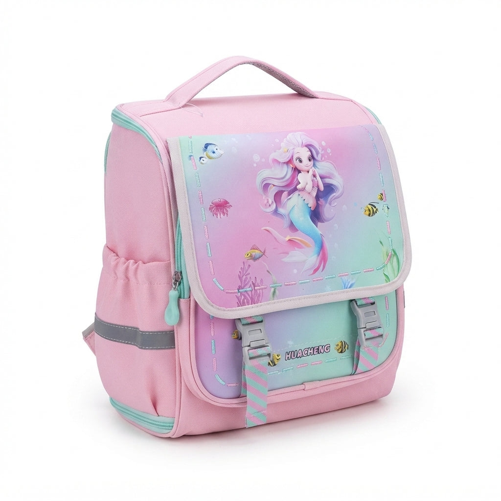 Mochila Ergonômica Escolar com Alças Ajustáveis: Design Mágico e Proteção para a Rotina Escolar - (AYC180-3)