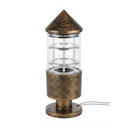Luminária de Chão com Efeito de Sombra – Charme e Segurança para Caminhos - (can0086)