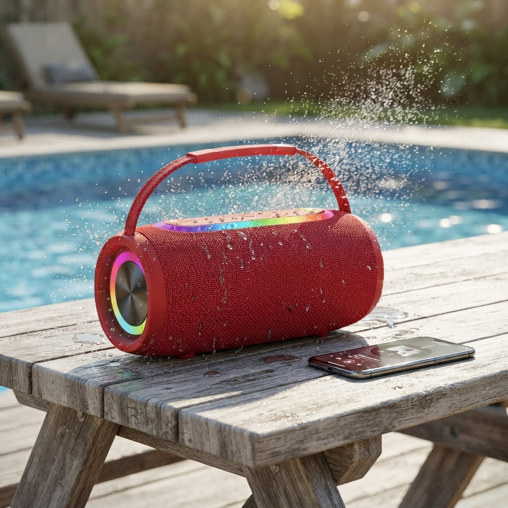 Coluna Bluetooth Xtreme P25 Pro: Áudio de Alta Potência, 12 Horas de Bateria e Design Resistente - (IT0157)