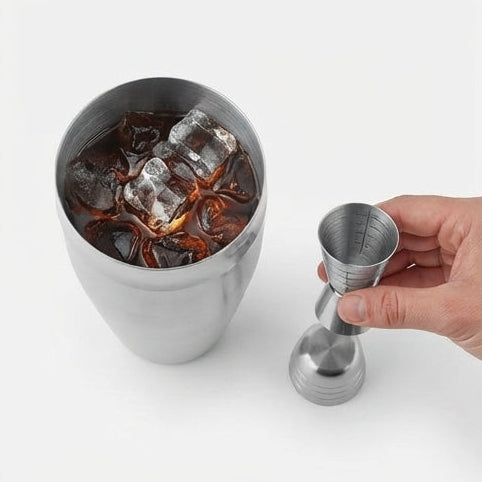 Coqueteleira Profissional em Aço Inoxidável, 350ml: Elegância e Precisão para as Suas Bebidas - (AYD233-91)