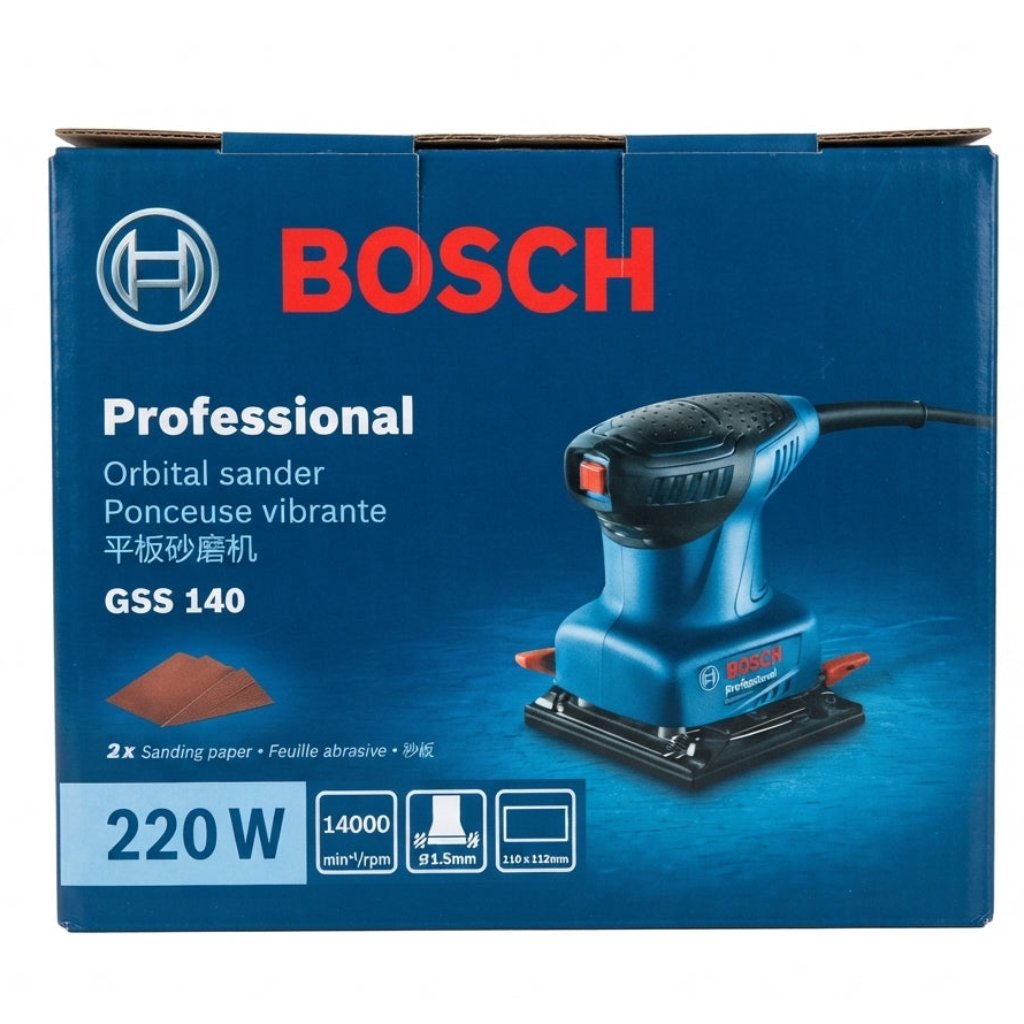 GSS 140 Professional Orbital Sander 2.6 lb - (bos9006)