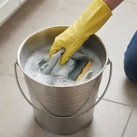 Balde de Aço Inoxidável 10 Litros: Robustez, Higiene e Versatilidade em Um Só Produto - (AYD233-129)