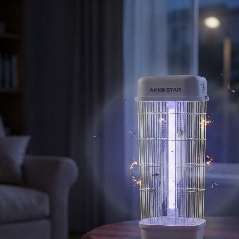 Akko Star 15W AK89362: Proteção Total a 360° Contra Insetos e Moscas - (mat0004)