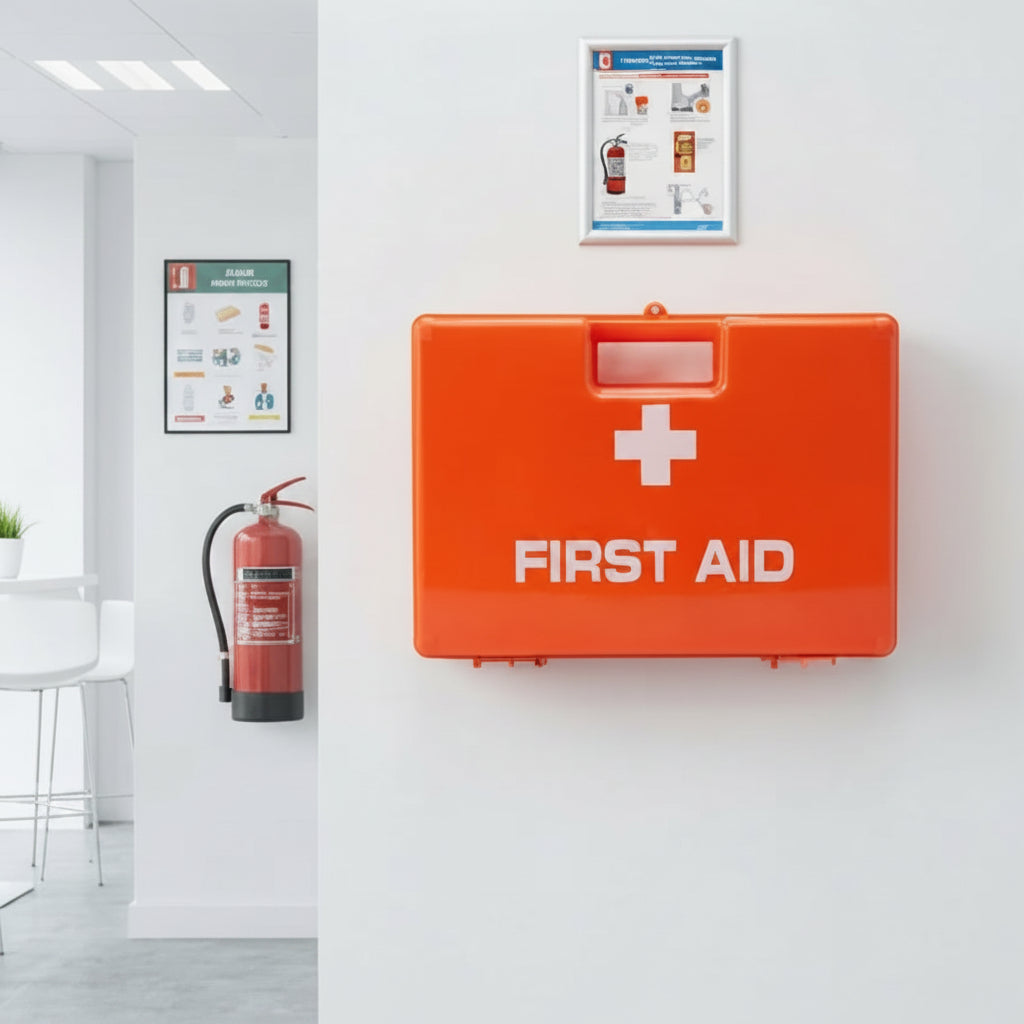 Prontidão e Visibilidade, 43X31X16cm: Caixa de Emergência Médica Profissional - (AYD271-3)