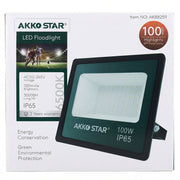 Refletor LED AKKO STAR 100W: Eficiência e Proteção IP65 Garantidas - (AYA144-19)