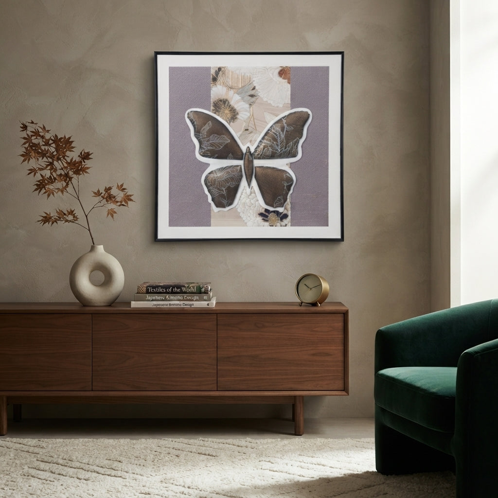 Coleção de Quadros Decorativos Temáticos, 40/40cm: Elementos em Relevo e Sofisticação para Ambientes - (AYD313-3)