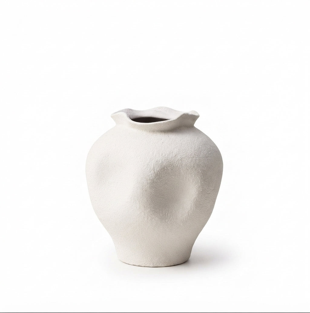 Small Modern Organic Ceramic Vase - (AYD312-20)