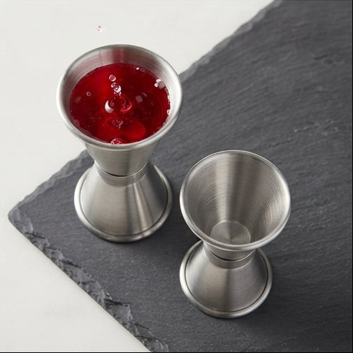 Mini Dosador Inox 15/30mL: A Medida Certa para Coquetéis Perfeitos - (AYB233-45)