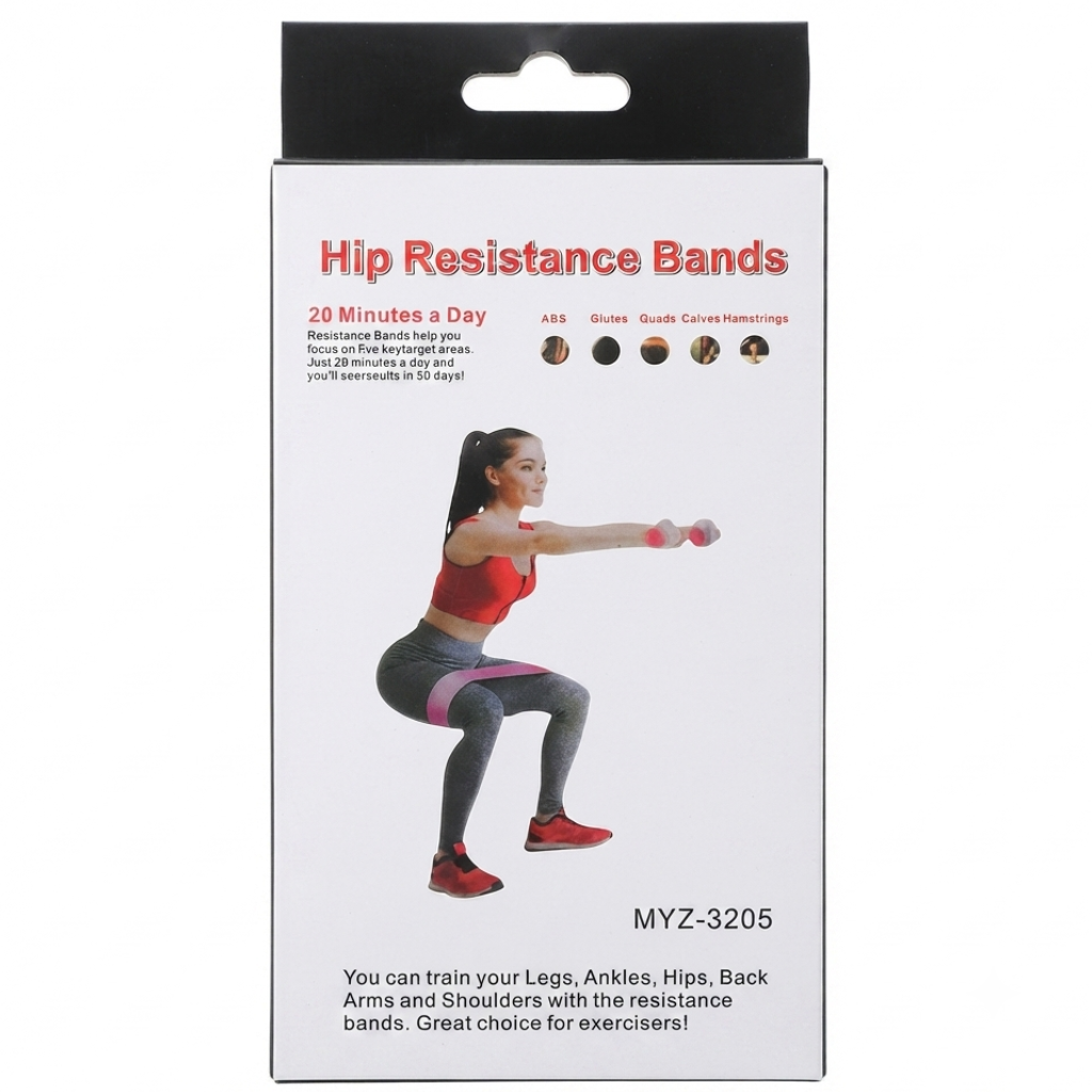 Kit Hip Resistance Bands: Definição Muscular e Performance em Casa - (AYD274-54)