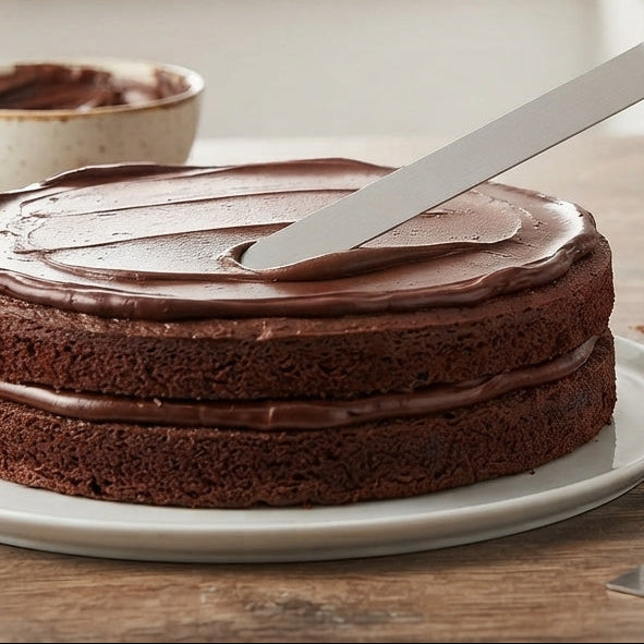 Espátula Reta Profissional Fullcook – Precisão e Perfeição na Confeitaria e Cozinha - (AYD243-31)