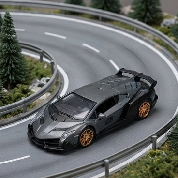 Superdesportivos Colecionáveis Die-Cast Escala 1:32: Potência, Luz e Som em Três Cores Exclusivas - (AYC315-1)