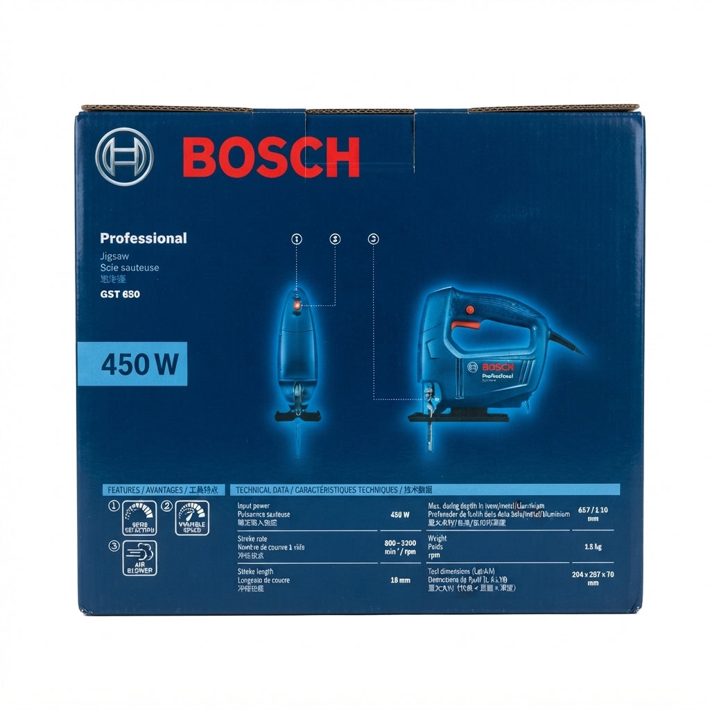 Bosch Professional PRO GST 650 Jigsaw - (bos9005)