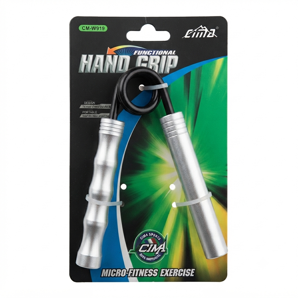 Hand Grip Micro-Fitness Metálico: O Treino Definitivo para Mãos e Punhos Mais Fortes - (AYD273-12AB)
