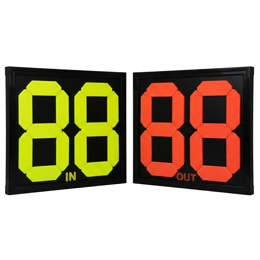 Set of Football Referee Substitution Boards 17x15 inches - (FOT0010)