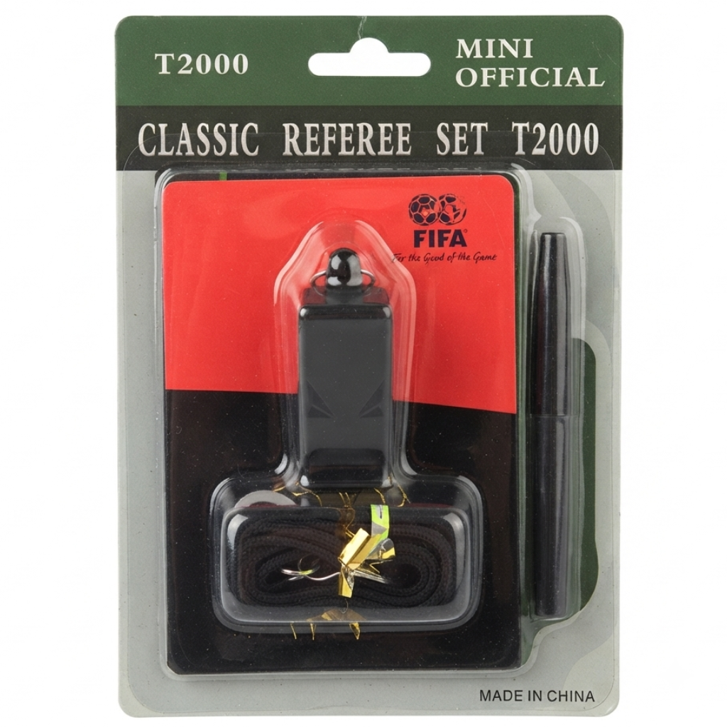 Autoridade em Campo: O Kit Essencial T2000 para a Arbitragem - (AYD274-47)