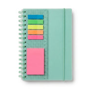Bloco de Notas Adesivas Fluorescentes Memo Fix para Cadernos de Espiral - (AYC328-4)