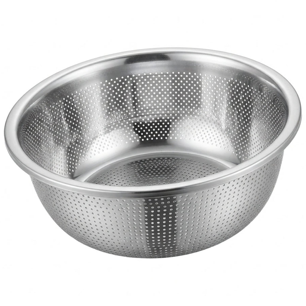 Escorredor e Bacia em Aço Inox 36cm: Praticidade e Alta Drenagem na Cozinha - (AYD234-23)
