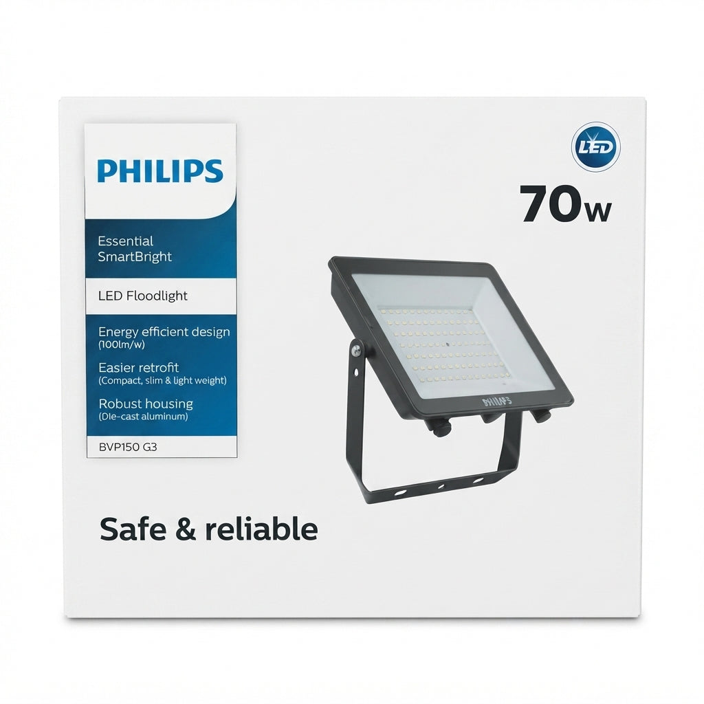 Philips Ledinaire Gen3 30/200W IP65 Projetor LED Preto Cor Selecionável - (hal9122 /23 /24 /25 /26)