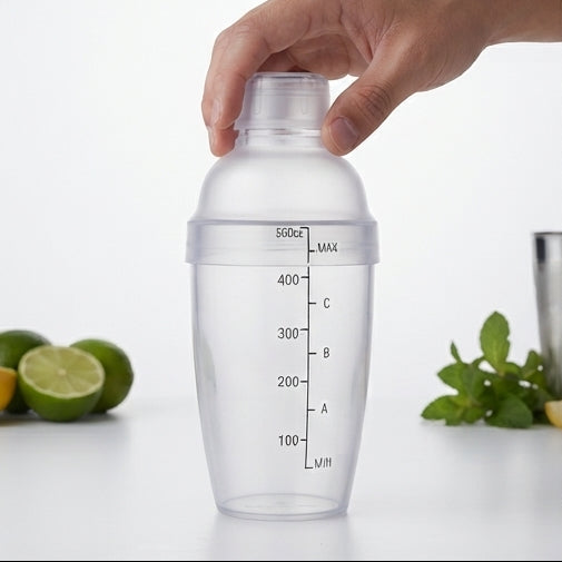 500ml 3 em 1 Shaker: Versatilidade e Precisão para os Seus Cocktails - (COPO0042)