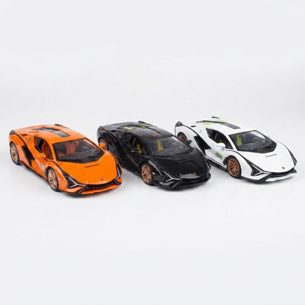 Coleção Supercar 'Sian Edition': Miniaturas de Luxo e Alta Performance - (AYC169-20)