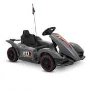 Super Kart Infantil Cinzento 071: O Presente Perfeito para Pequenos Fãs de Velocidade e Adrenalina - (AYC178-19)