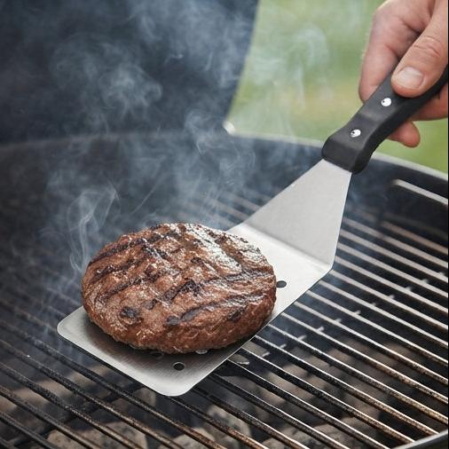 YH Stainless Steel: A Espátula Perfeita para Seus Grelhados Delicados - (ESP4021)