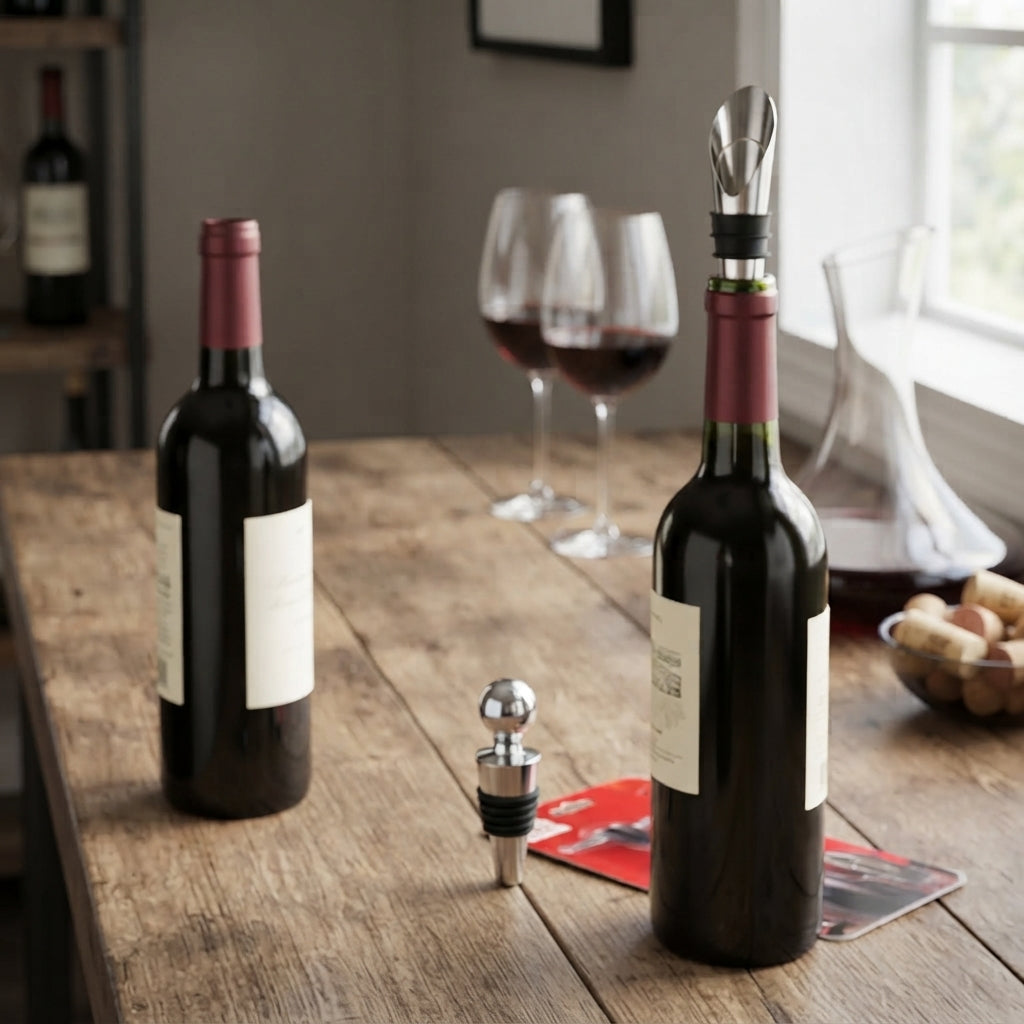 Conjunto Completo para Vinho 3 Peças com Estojo Blister: Elegância e Funcionalidade no Seu Bar - (AYD243-25)