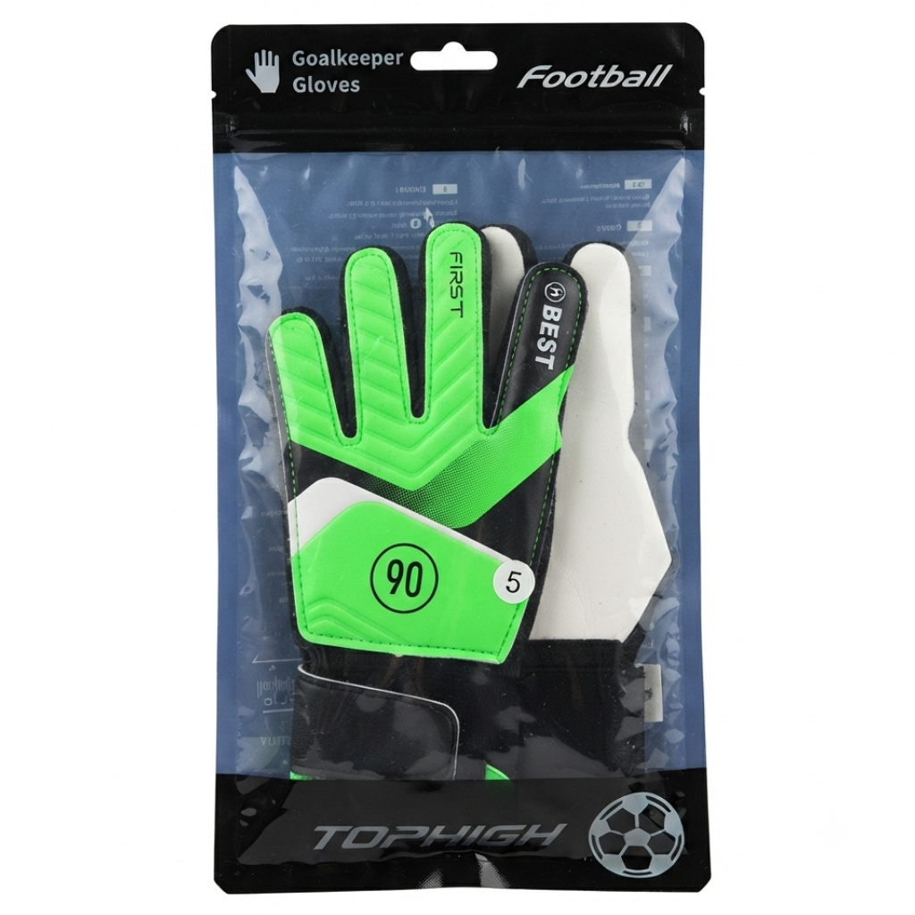 GearX Youth Goalkeeper Soccer Gloves Breathable Latex Grip Palm - (AYC149-6)