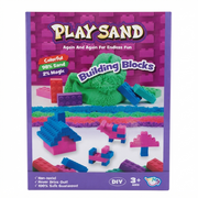 Blocos de Construção Areia Mágica Colorida Kit Sensorial Interativo para Crianças - (AYB27-1)