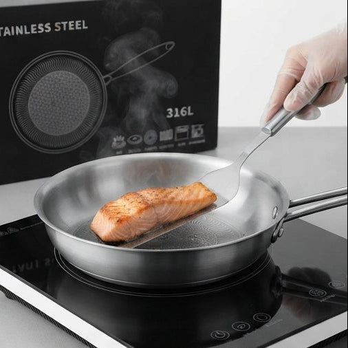 Frigideira Triply em Aço Inoxidável 316L - 22cm: Qualidade que Perdura (AYD233-112)