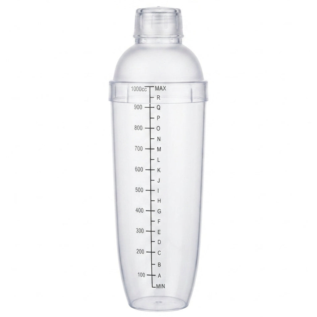Coqueteleira Profissional Graduada 1000ml: O Segredo da Dosagem Perfeita - (COPO0043)