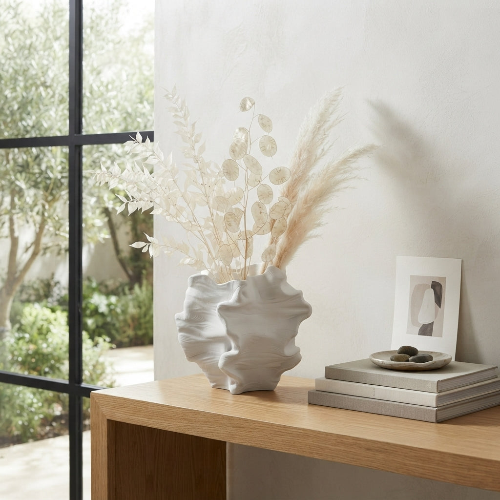Luxury Sculptural Ceramic Vase - AYD312-21