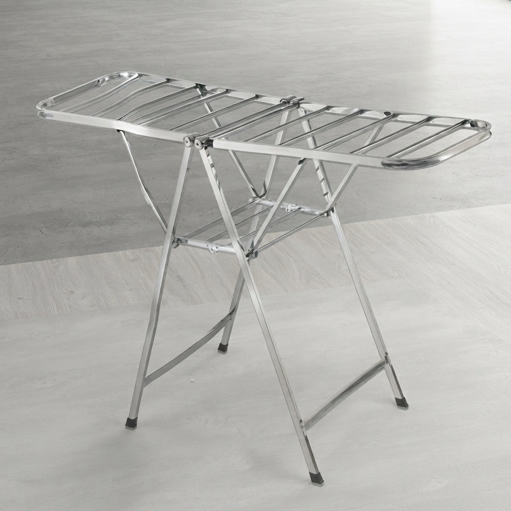 Estendal de Chão Multiusos Dobrável, 54* 104cm: Praticidade, Resistência em Inox e Otimização para a sua Lavandaria - (AYD233-63)