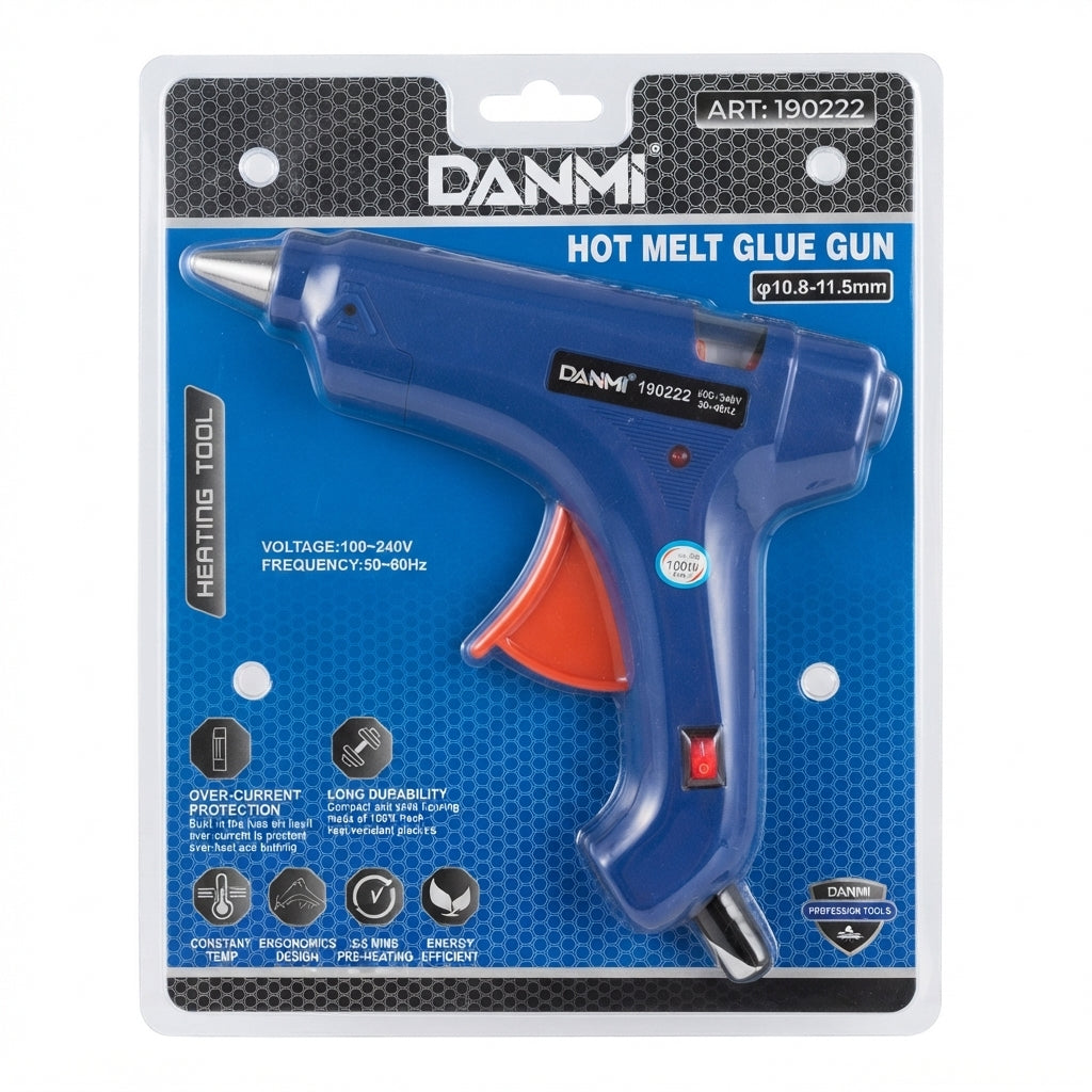 Pistola de Cola Quente Danmi 20 Watts 7.5mm - (pis0005)