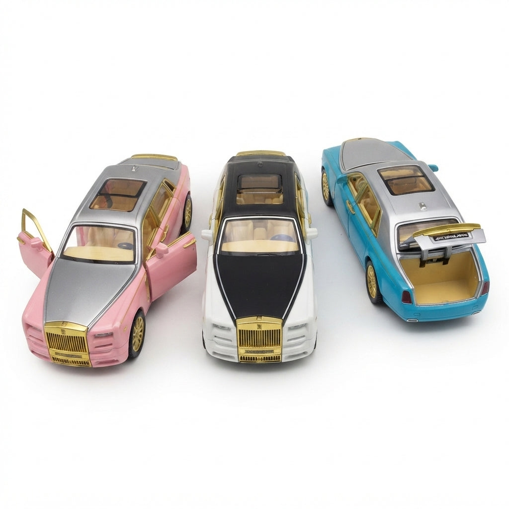 Luxo em Escala Reduzida: Carrinhos Colecionáveis com Detalhes Premium - (AYC169-18)