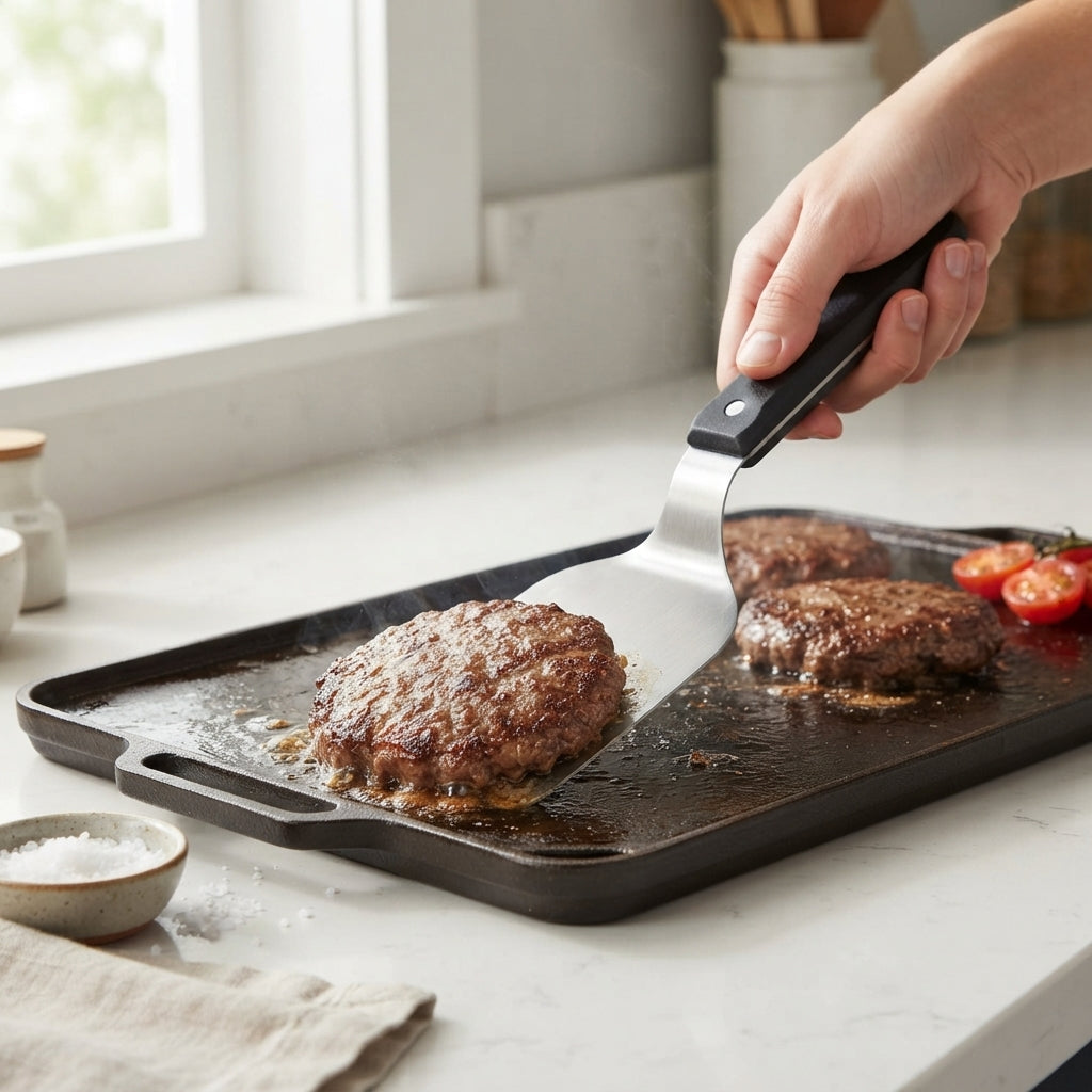 Espátula Reta YH: Controle e Perfeição no Acabamento de Suas Receitas - (AYD243-64)