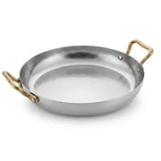 Frigideira Redonda 28cm Martelada com Alças Douradas: O Requinte que Sua Mesa Merece - (AYD241-43)