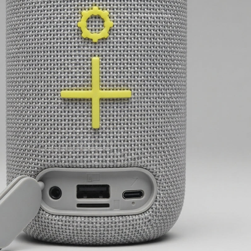 Colunas Bluetooth KLGO com Luzes Dinâmicas: Alta Fidelidade, Estilo Moderno e Resistência para Levar para Todo o Lado - (IT0149)