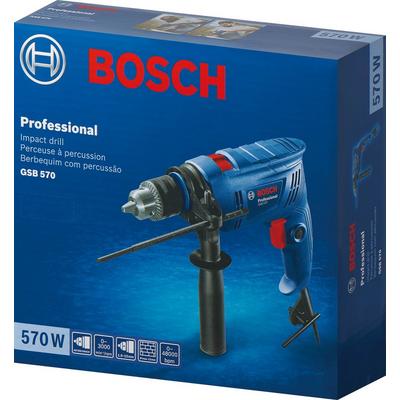 Bosch GSB 570 Professional Impact Drill 570W 13mm Chuck