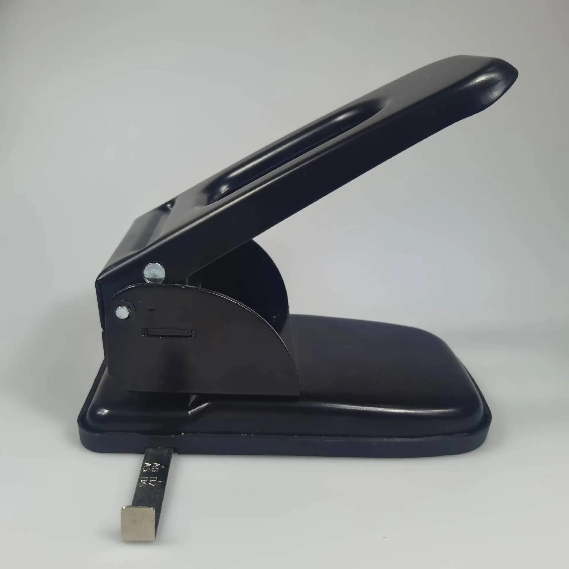 Heavy Duty 2-Hole Paper Punch 60-Sheet Capacity Metal Office Tool