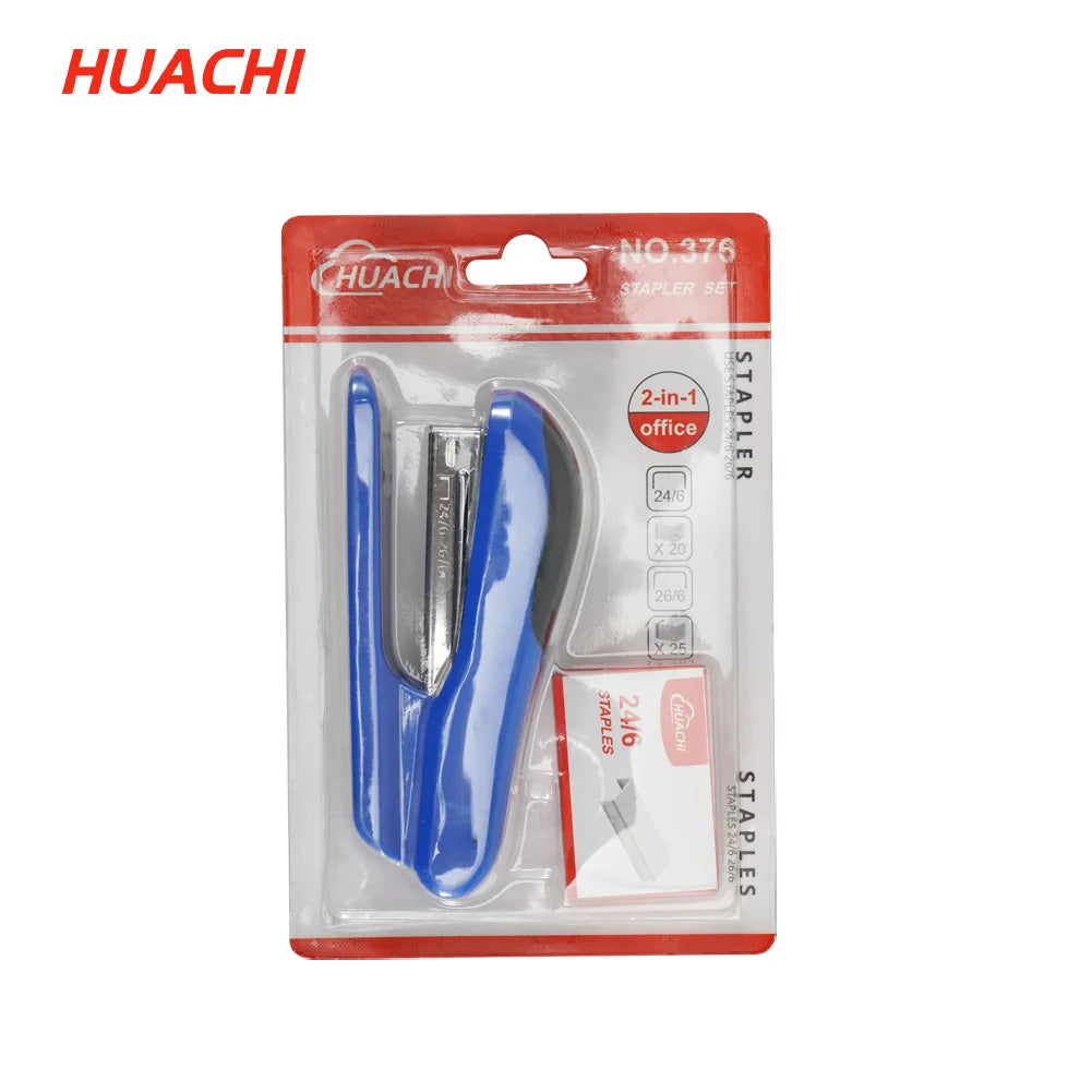 Standard Manual Plastic Stapler with 24/6 & 26/6 Staples